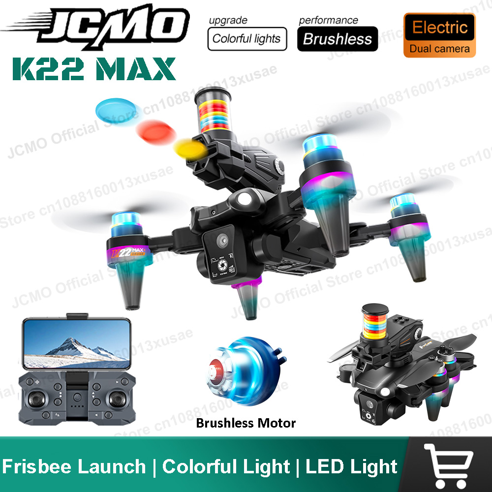 Drone Camera Hd - JCMO K22 MAX Drone Peluncur Frisbee
