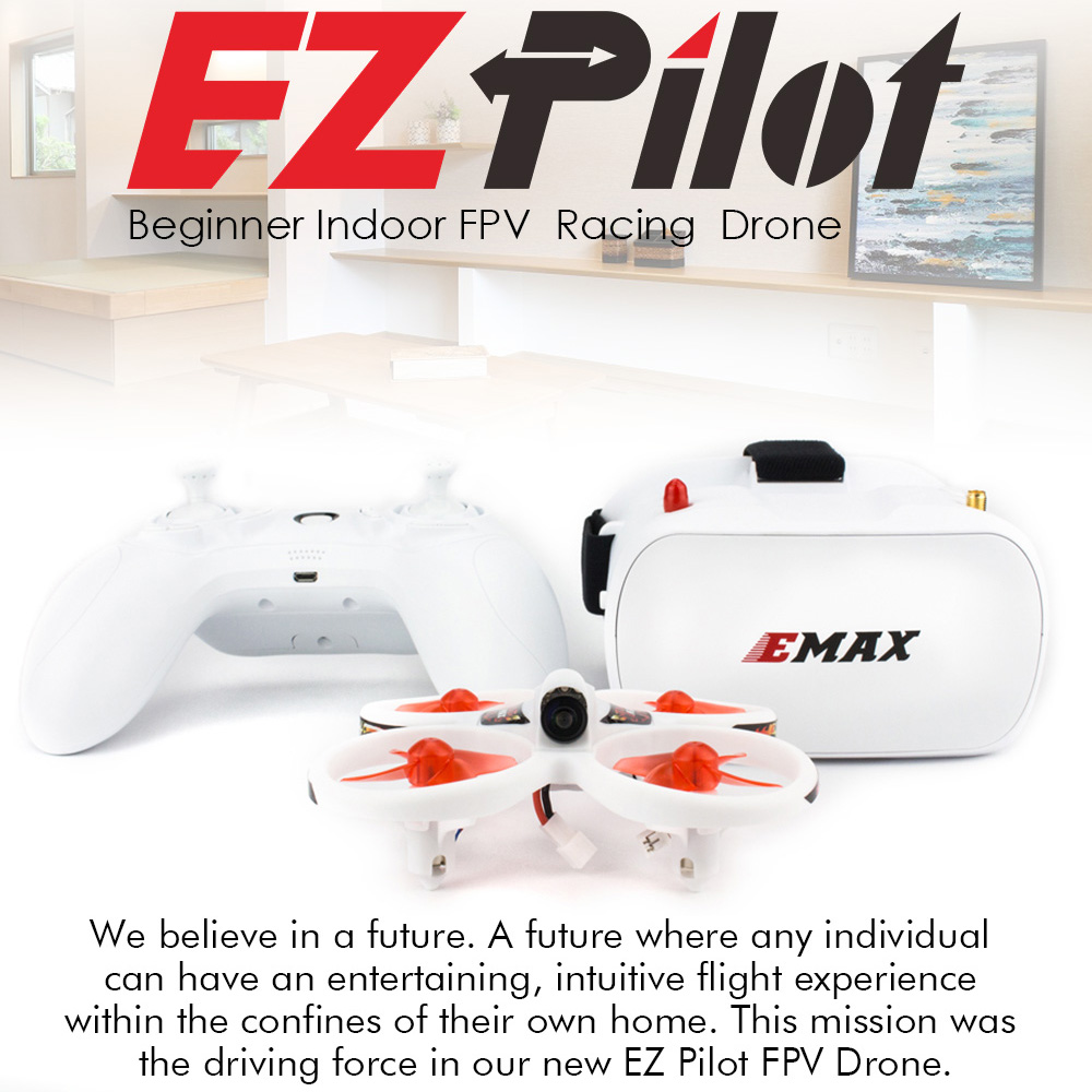 EMAX EZ Pilot 82MM Drone balap - Eachine Drone E010 ulasan dan harga