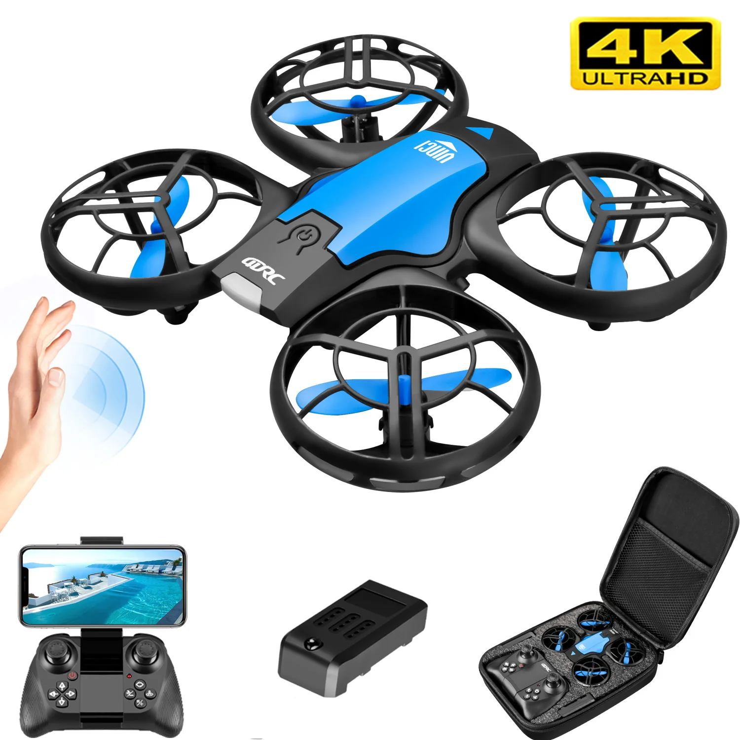 V8 Drone Mini Baru 4K Profesio - Drone Camera Hd ulasan dan harga