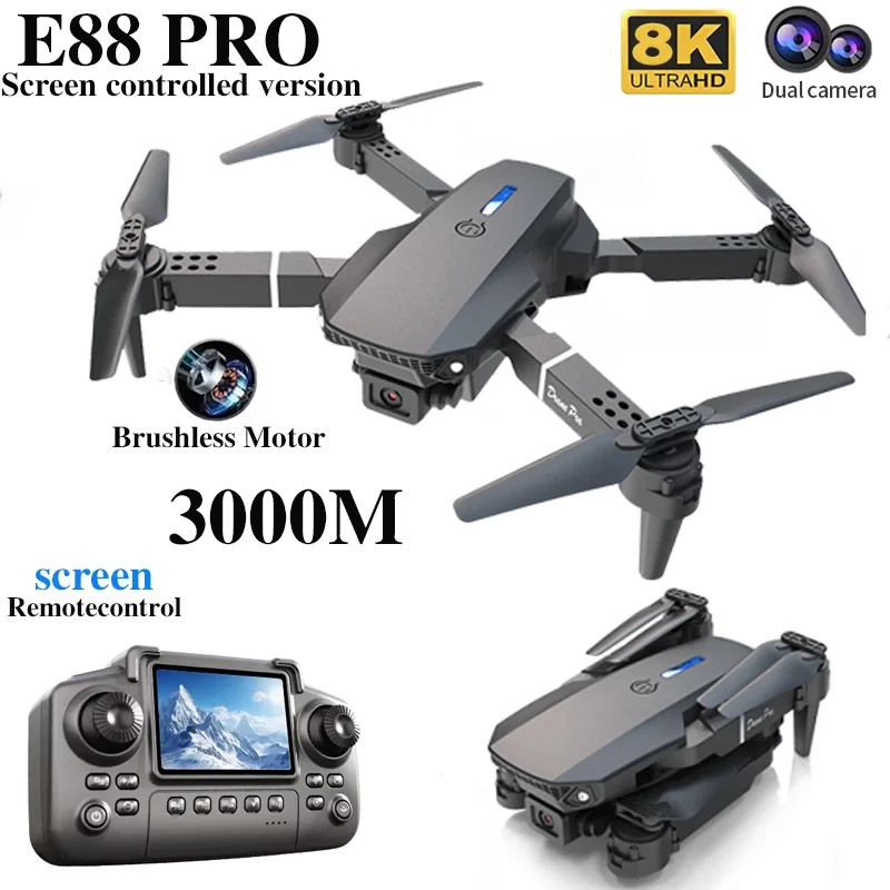 Drone Profesional E88 PRO deng - Drone Camera Hd ulasan dan harga